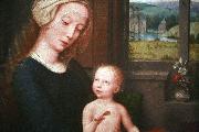 Gerard David Virgin and Child with the Milk Soup Spain oil painting artist